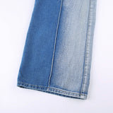 Julia Fox Low Rise Jeans Printed Low Waist Personalized Pocket Skinny Jeans