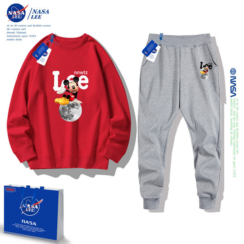 Nasa Children Sweater & Pant Set Nasa Children'S Sweatshirt Suit Sports Two Pieces