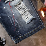 Men Jorts Men's Denim Summer Shorts Loose plus Size