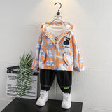 Toddler Boys Jackets Children's Clothing Boy Hooded Coat Spring and Autumn