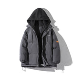 MEN'S Hoodie Thickened Fake Two Pieces Hooded Casual Loose