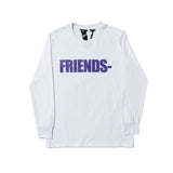 Vlone Sweatshirt Large V Long Sleeve T-Shirt Men And Women Hip Hop