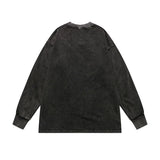 Man Fall Outfits Printed Men's and Women's High Street Sports Long-Sleeved Sweater