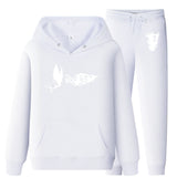 Vlone Hoodie & Pants 2 Piece Set Hooded Suits Men'S Casual