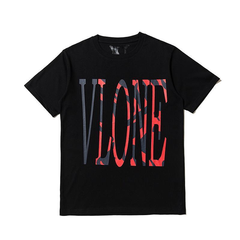 Vlone Men'S Street Popular Spring And Summer Tshirt