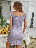 Nine Britton Dress Purple Sexy Dress