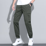 Cuffed Cargo Pants Men's Wholesale Summer Men's Sports Pants Casual Pants