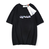 Off White T Shirt Summer Off Mouse Arrow Short Sleeve Men And Women Youth Casual Tshirt Owt