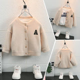 Toddler Boys Sweater Boys' Sweater Cardigan Autumn Sweater