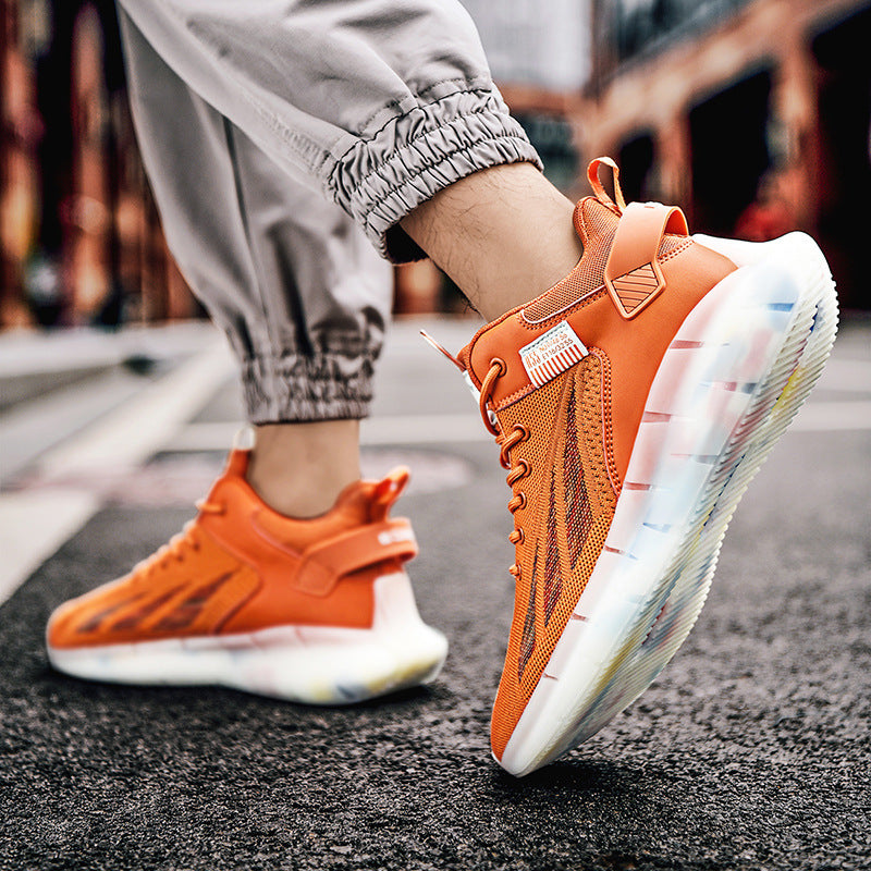 Men Sneakers Men Walking Shoes for Jogging Breathable Lightweight Shoes Dynamic Casual Shoes Men's Trendy Versatile Fashion Running Shoes