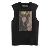 Nirvana T Shirt Rock Sleeveless T-Shirt Vest