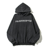 Kanye West Sunday Service Hoodie Autumn And Winter Embroidery Distressed Cut Damaged Hooded Sweater
