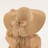 Big Hats Straw Hat Summer Beach Hat Sun Hat Sun Protection Women's Sun Hat