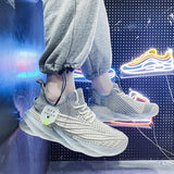 designer Sneaker Shoes Fashionable Breathable Platform Sneakers Men's Solid Color Casual Men's Shoes