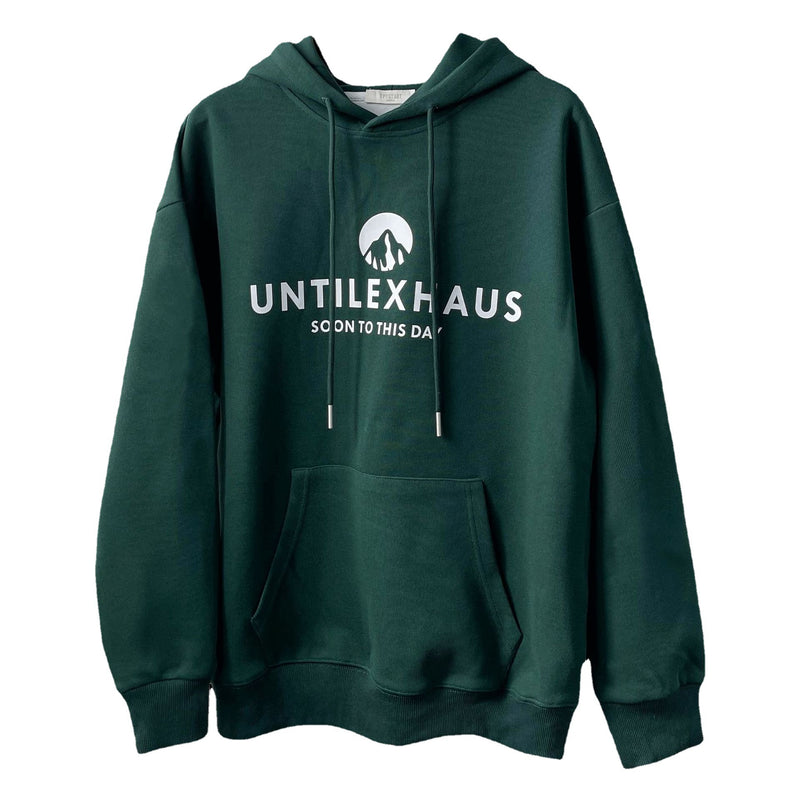 Men Sweatshirts Loose Spring and Autumn Letter Printing Heavy Fabric