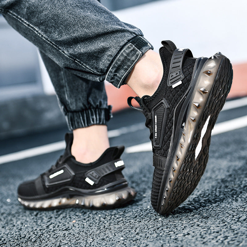 designer Sneaker Shoes Summer Leisure Sports Fashion Solid Color Men's Breathable Shoes