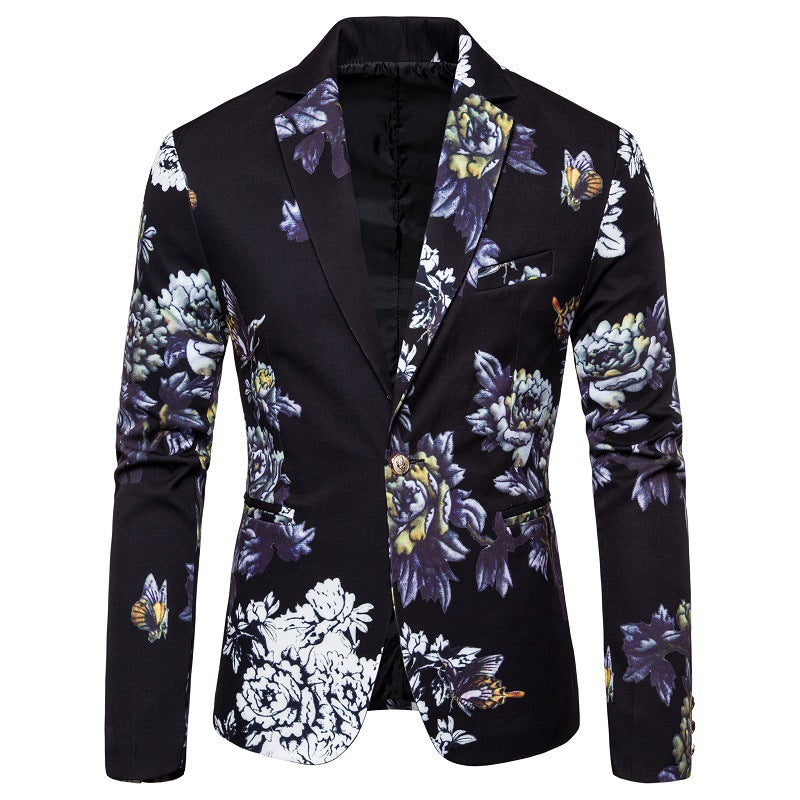 Men's Jackets Printed Top
