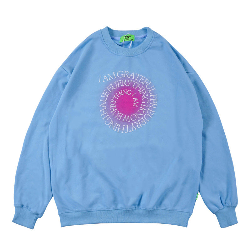 Man Fall Outfits Oversize Anime Animation Girl Sweater Men's Loose Couple Outfit Pullover Top