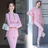 Interview Suit Women Suit Female Winter Business Fashion
