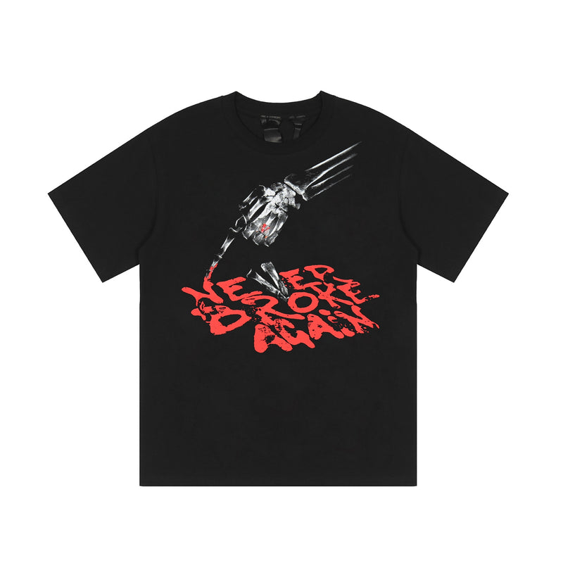 Skull T Shirt Design Skull Hip-Hop Fashionable Brand