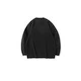 Men Sweater Letter Jacquard Knitwear Men Loose Pullover
