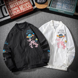 Varsity Jacket Men'S Printed Summer Sun Protective Clothes