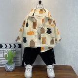 Toddler Boys Sweater Boys Autumn Clothing Casual Shirt