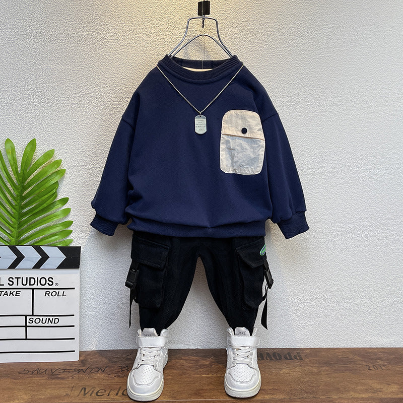 Toddler Boys Sweater Boys Autumn Clothing Sweatshirt