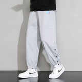 Grey Sweatpants Men's Spring and Autumn Sweatpants Loose Casual Trousers