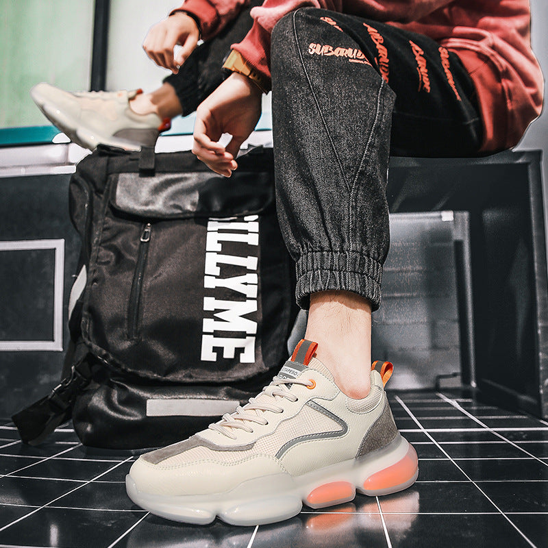 Men's Sneaks & Athletic Jogging Shoes Stitching Sneakers Men's Fashionable Men's Shoes Fashion Casual Shoes