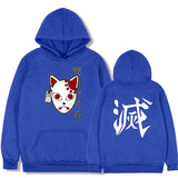 Anime Hoddies Demon Slayer Pullover Women Tanjiro Kamado Costume Hoodie