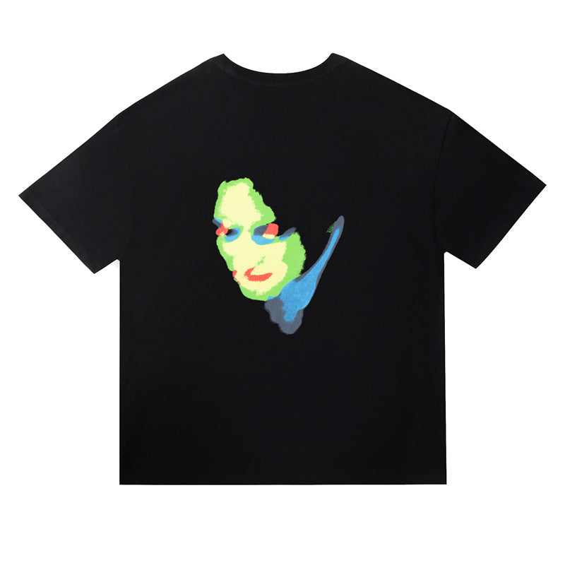 Noah T Shirt Loose Cotton Male And Female Couple Short Sleeve T-Shirt