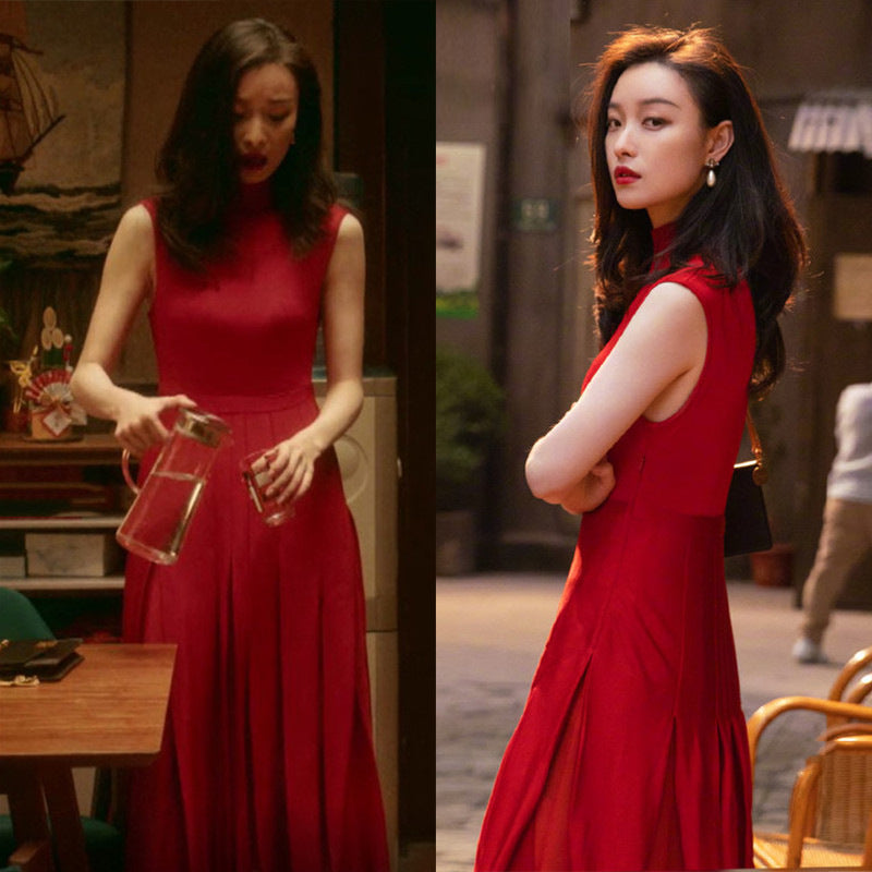 Coachella Music Festival Outfits Red Dress Annual Meeting Dress