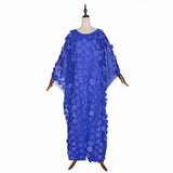 African Women's Dress round Neck Loose plus Size
