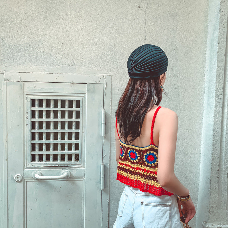 Coachella Music Festival Outfits Color Matching Camisole Short