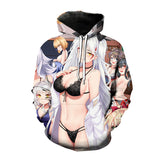Anime Hoddies Azur Lane 3D Printed Azur Lane Sweatshirt