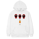 Squid Game Costume One Two Three Wooden Man Hooded Sweater