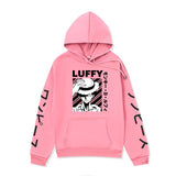 Anime Hoddies One Piece Anime Sweater Straw Hat Luffy Printed Hoodie Autumn Winter Sweater Men