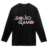 Squid Game Costume Printed Men's and Women's Long Sleeves T-shirt