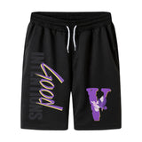 Vlone Shorts Men'S Casual Summer Sports Pants Beach Pants