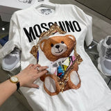 Moschino T Shirt Bear T-Shirt Plus Size Couple