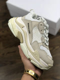 Unisex Balenciaga Clunky Sneaker  Triples Crystal Air Cushion Thick Sole Height Increasing Hot Casual Sports Shoes