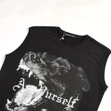 Askyurself Vest Fashion Sleeveless Vest Men Summer Pure Cotton