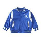 Toddler Boys Jackets Boys' Jacket Spring and Autumn Baseball Uniform