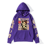 Anime Hoddies Anime Kimetsu No Yaiba Sweatshirt Autumn and Winter Fleece Hoodie