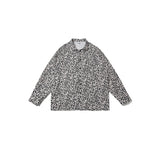 Man Fall Outfits Leopard Print Long Sleeve Shirt Men's Hip-Hop Fashionable Brand Loose Couple Casual Shirt