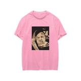 Jelly Roll T Shirt Portrait Printing Loose Short Sleeve T-Shirt