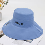 Women Bucket Hat Fisherman Sun Protection Sunshade