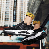Men's Sneaks & Athletic Jogging Shoes Spring Breathable Net Cloth Casual Shoes Trendy Men's Sneakers