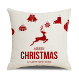 Valentine's Day Pillow Covers 4 Piece Random Styles Together, Christmas Pillow Sofa Cushion Cover